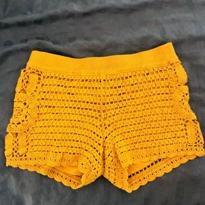 Forever 21 Crochet Shorts
